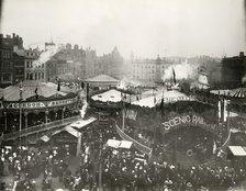 Goose Fair, Market Place, Nottingham, Nottinghamshire, 1911. Artist: Unknown