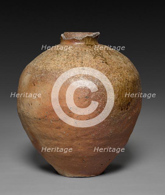 Storage Jar (Tsubo), 15th century. Creator: Unknown.