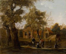 Fishermen on the River, 1650-1700. Creator: Unknown.