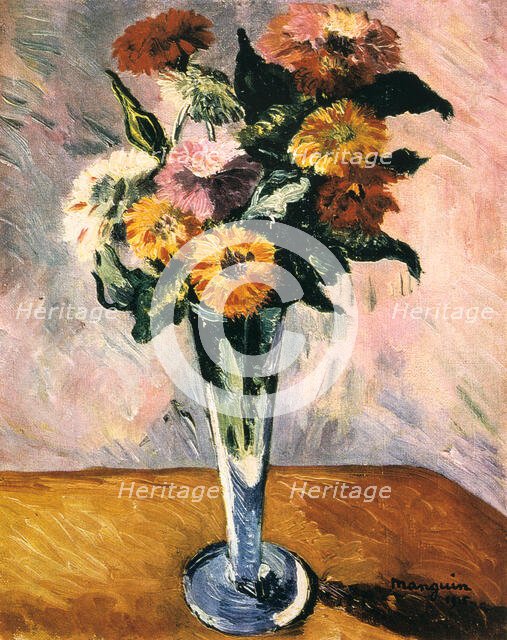 'Flowers', 1915. Artist: Henri Manguin
