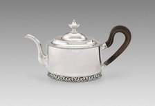 Teapot, 1784/1800. Creator: Standish Barry.