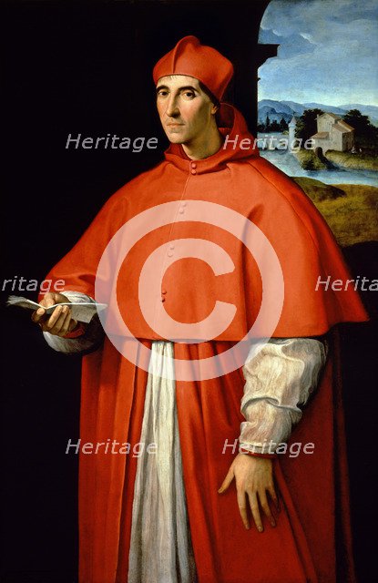 Portrait of Cardinal Alessandro Farnese, 1509-1511.