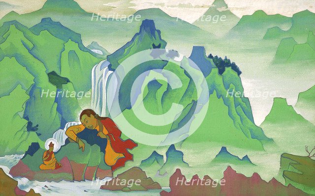 'Padma Sambhava', 1924.  Artist: Nicholas Roerich