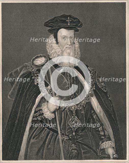 'William Cecil, Lord Burghley.', (early-mid 19th century).  Creator: Henry Thomas Ryall.