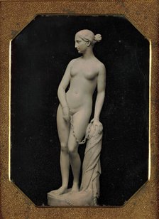 Hiram Powers's Sculpture of the Greek Slave, ca. 1850. Creator: Unknown.