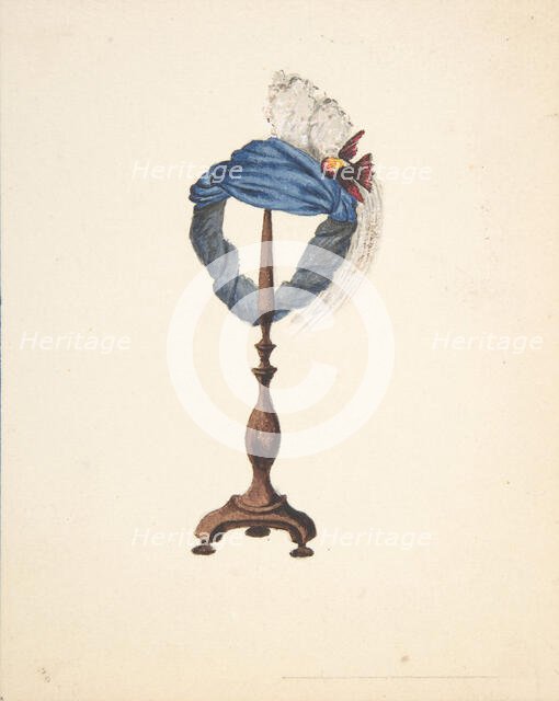 A Hat on a Stand, ca. 1865. Creator: Auguste Félix.
