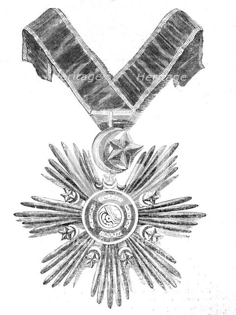 Decoration of the Mejidie, 1854. Creator: Unknown.