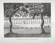 View of the Royal Horse Guards Barracks, Knightsbridge, Westminster, London, c1796. Artist: Anon