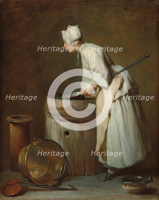 The Scullery Maid, c. 1738. Creator: Jean-Simeon Chardin.