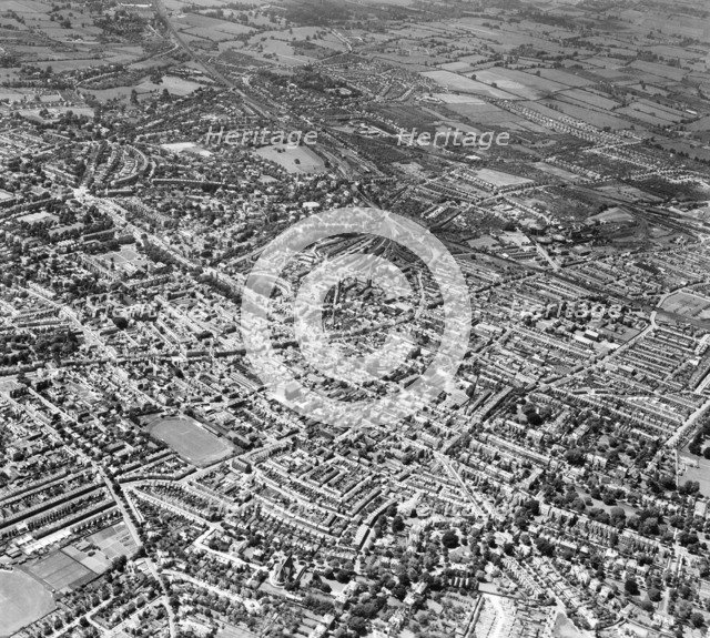 Cheltenham, Gloucestershire, June 1947. Artist: Aerofilms.