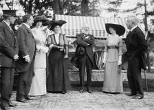 Mrs. B. Cochran [i.e., Cockran], Mrs. Oscar Straus, Oscar Straus, Mrs. T. Roosevelt Jr..., 1912. Creator: Bain News Service.