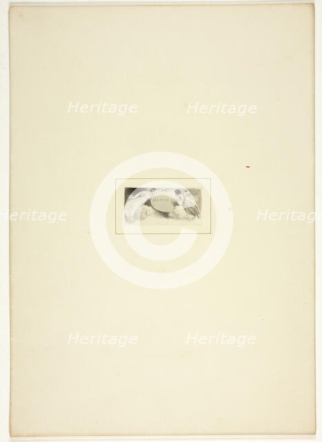 Study for a plate from The Triumphs of Temper, in the 1796 Royal Engagements Pocket Book, c. 1795. Creator: Thomas Stothard.