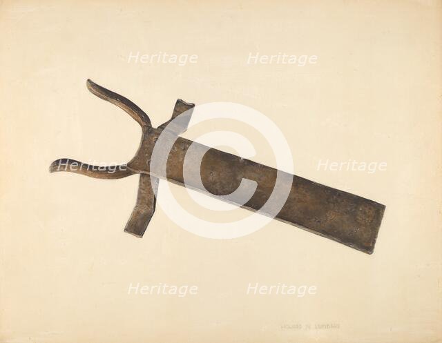 Bootjack, c. 1939. Creator: Howard Lumbard.