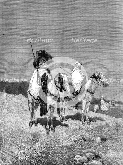 The French Expedition to Tunis: outpost of irregulars, 1881. Creator: Unknown.