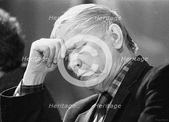 Vasil Bykaw (1924-2003), 1990s. Artist: Anonymous  