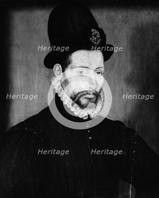 Portrait of a Man with a High Hat. Creator: Unknown.