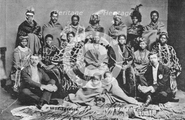 ''The African Native Choir which sang before HM The Queen at Osbourne.', 1891. Creator: Unknown.