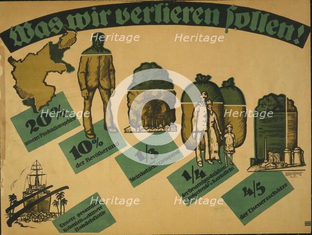 What We are to Lose! , 1919. Creator: Oppenheim; Louis (1879-1936).