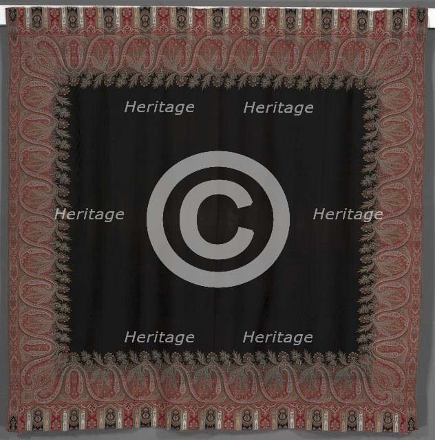 Square Shawl, c. 1870s. Creator: Unknown.