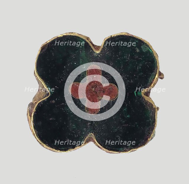 Fragment of a Flower, French, 11th century. Creator: Unknown.