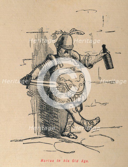 'Marius in his Old Age', 1852. Artist: John Leech.