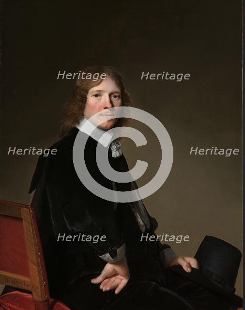 Portrait of Eduard Wallis, 1652. Creator: Jan Verspronck.