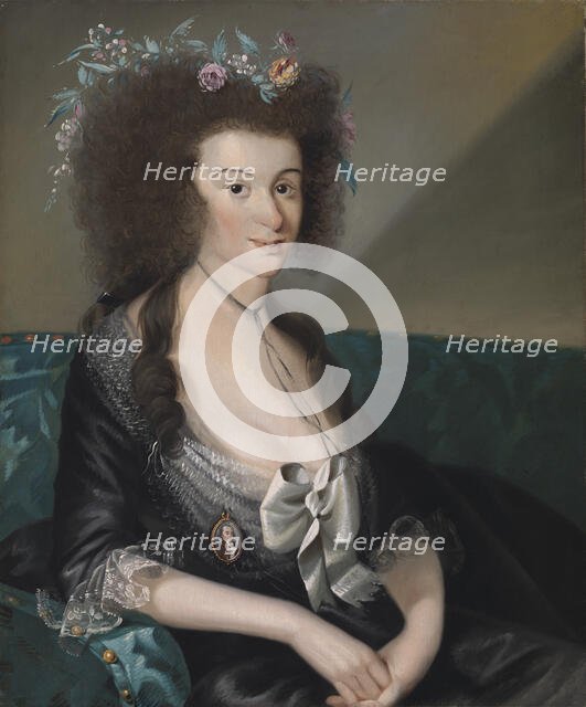 Matilda Davis Williams, ca. 1791-1792. Creator: Christian Gullager.