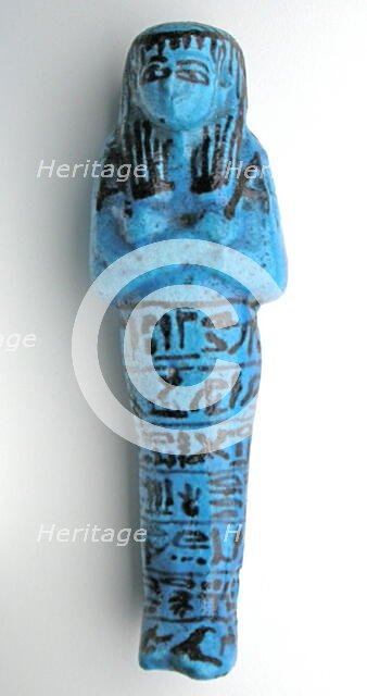 Shabti of Pinudjem II, Egypt, Third Intermediate Period, Dynasty 21 (about 1069-945 BCE). Creator: Unknown.