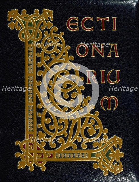 Cover of a lectionary, late 19th-early 20th century.  Creator: Léon Gruel.