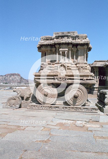 Vitthala Temple, Hampi, Karnataka, India.
