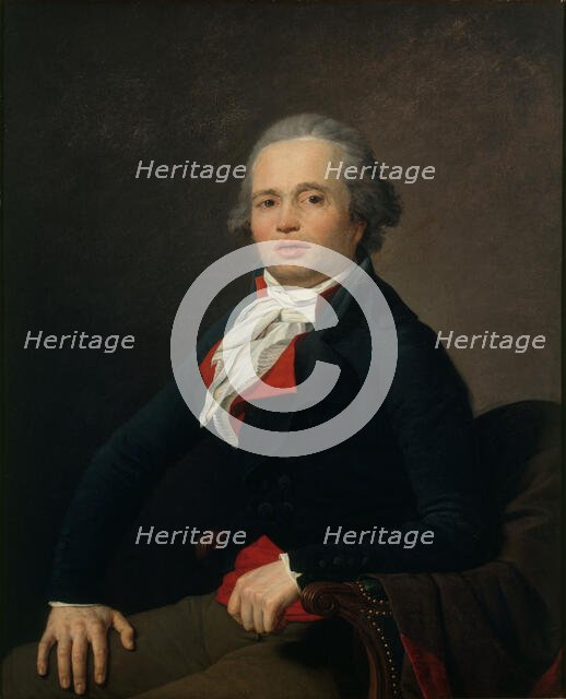 Portrait of Louis Legendre (1752-1797), c. 1795. Creator: Laneuville, Jean-Louis (1748-1826).