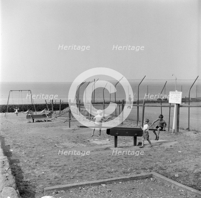 Chilidren's playground, Hunstanton, Norfolk, 1950s. Artist: Hallam Ashley