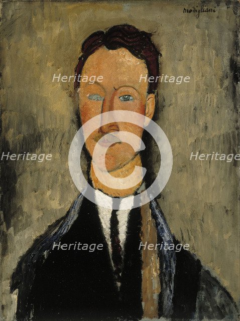 Portrait of Léopold Survage (1879-1968). Artist: Modigliani, Amedeo (1884-1920)