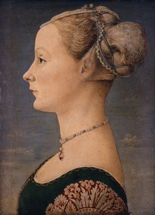 Portrait of a Woman, Second Half of the 15th cen.. Artist: Pollaiuolo, Piero del (1443-1496)