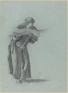 The Woman in the ?Song of Songs?, c. 1886. Creator: Alexandre Bida.