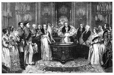 The christening of the Princess Royal, 1841, (1900). Artist: Unknown