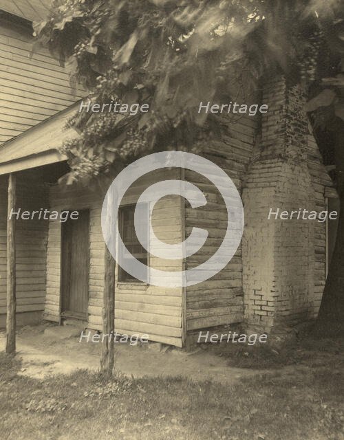 Ferry farm, original office building, between 1925 and 1929. Creator: Frances Benjamin Johnston.