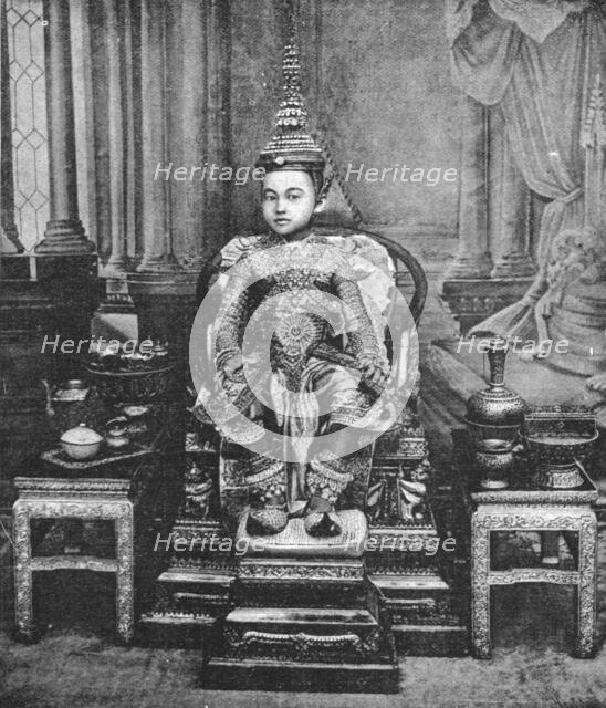 ''The Royal Family of Siam, Siam and the Siamese; The Crown Prince of Siam in State Robes', 1891. Creator: Unknown.