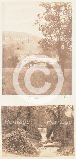 Lanelay; [Untitled], 1853-1856. Creator: John Dillwyn Llewelyn.