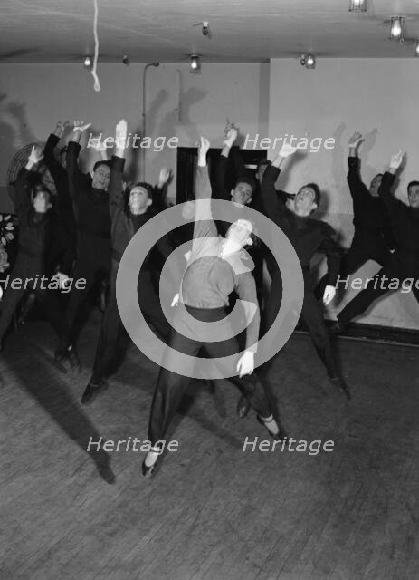 Portrait of Lee Sherman, Radio City Music Hall, New York, N.Y., ca. June 1947. Creator: William Paul Gottlieb.