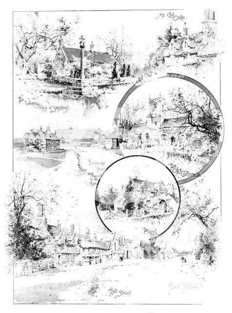 Rambling Sketches: Broadway, Worcestershire, 1895. Creator: Unknown.