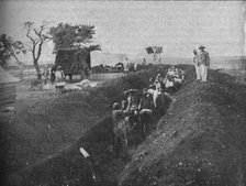 'Mafeking: Natives Digging a Trench', 1902. Artist: WH Weekes.
