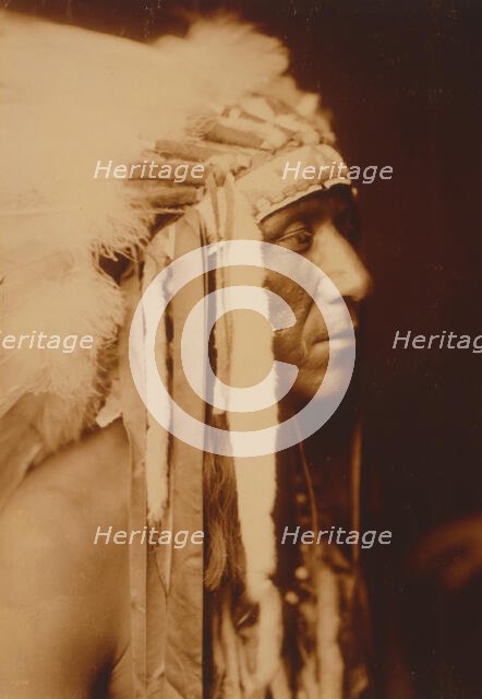 Pretty Paint, c1905. Creator: Edward Sheriff Curtis.