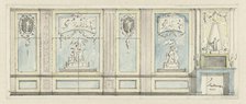 Design for a room wall, c.1752-c.1819. Creator: Juriaan Andriessen.