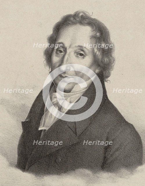 Portrait of the composer Stanislas Champein (1753-1830), 1835.