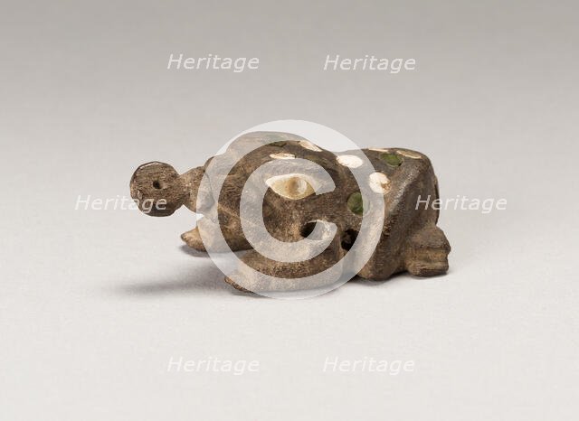 Container For Lime in the Shape of a Frog, c. 100 B.C./A.D. 500. Creator: Unknown.