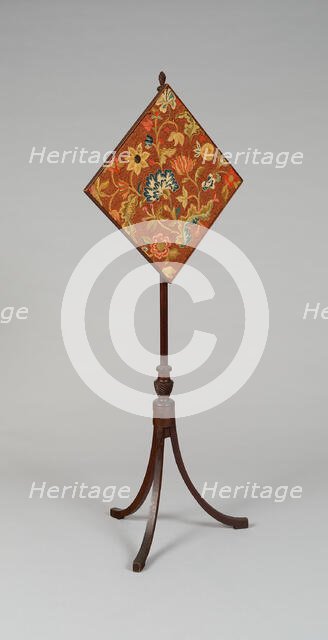 Fire Screen, 1790/1812. Creator: Unknown.