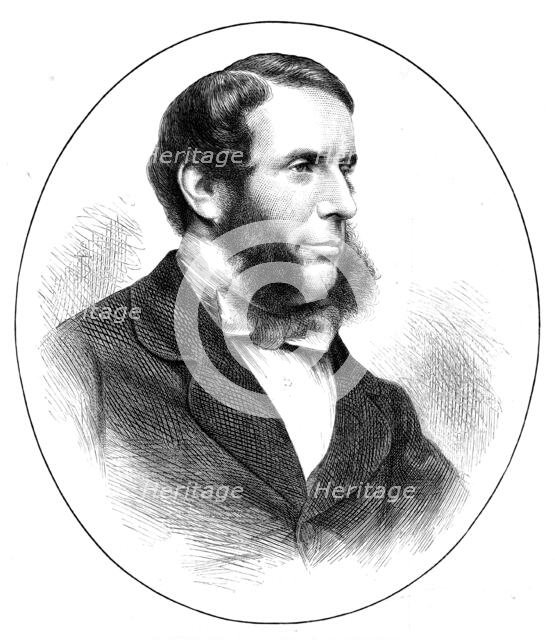 Mr. George Jessel, Q.C., M.P., the new Solicitor-General, 1871. Creator: Unknown.