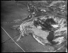 The Roanhead Iron Mines Rita Pit, Dalton-in-Furness, Cumbria, c1930s. Creator: Arthur William Hobart.