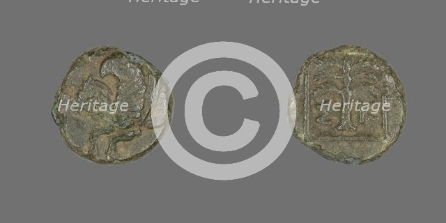 Coin Depicting Pegasus, 4th century BCE. Creator: Unknown.